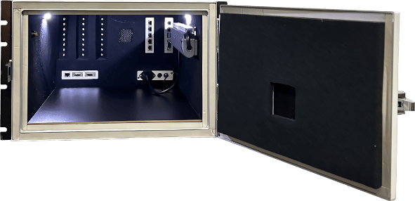 LBX2001 RACK MOUNTED RF SHIELDED TEST ENCLOSURE LabiFix RF Shield Box - View 2 of 8