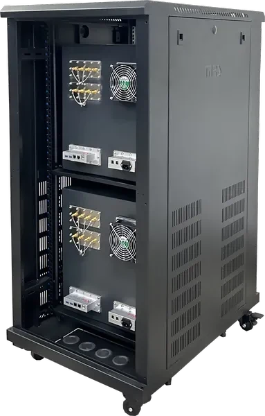 Rack Mount RF Shield Box Rear View - LabiFix