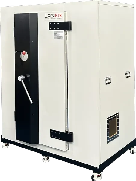 Standalone RF Shielded Enclosure Rear View - LabiFix