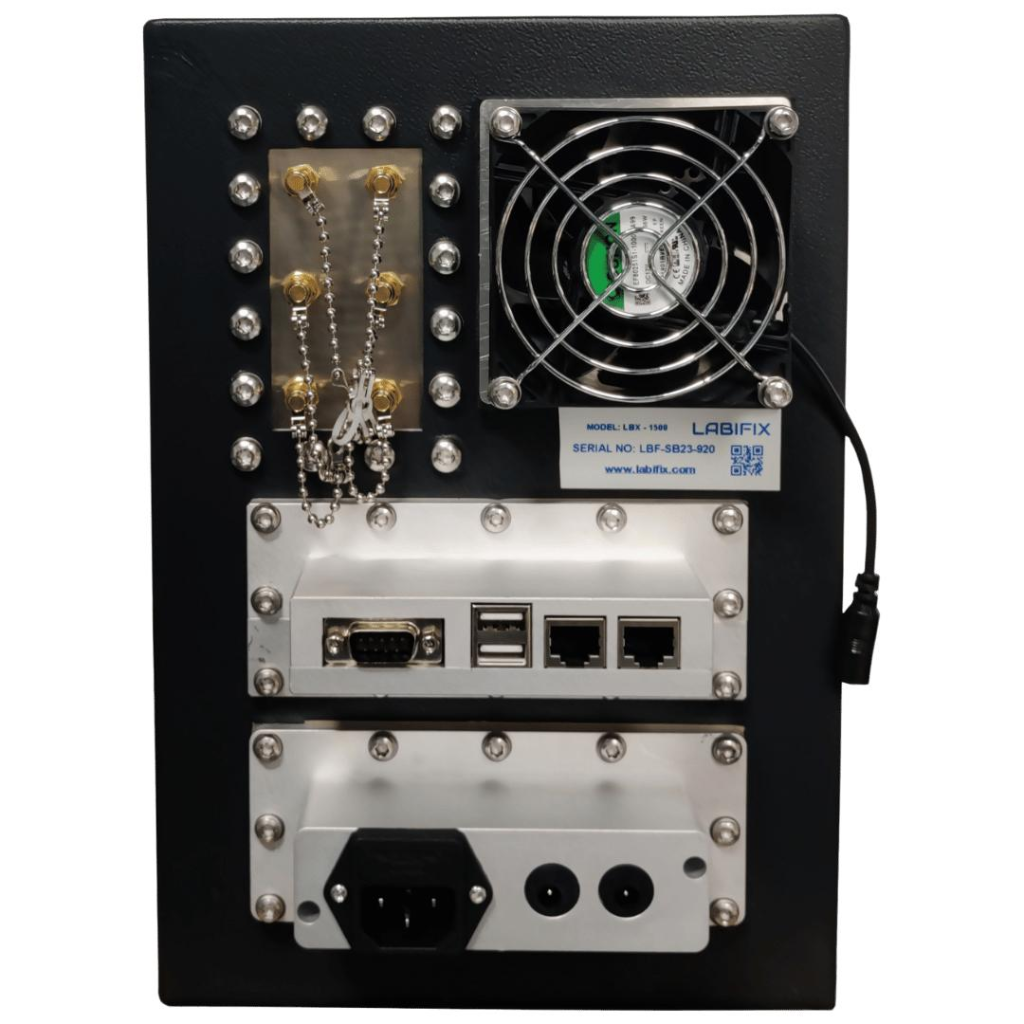Portable RF Shield Box Rear View - LabiFix