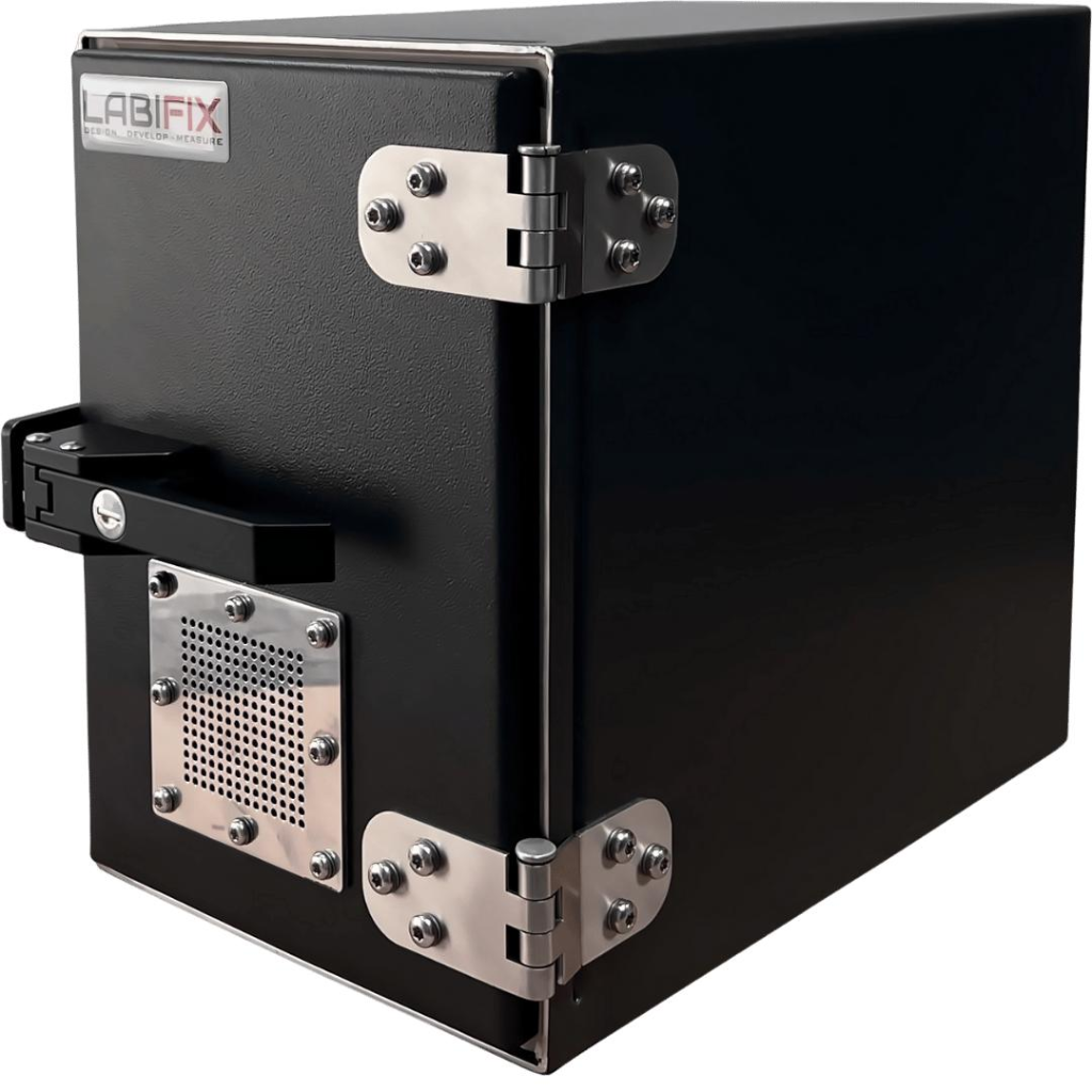 Portable RF Shield Box Front View - LabiFix