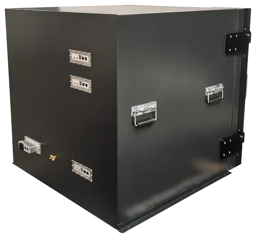 LBX-AC30 AUDIO AND IOT DEVICE TESTING ENCLOSURE - LabiFix RF Shield Box, rear view