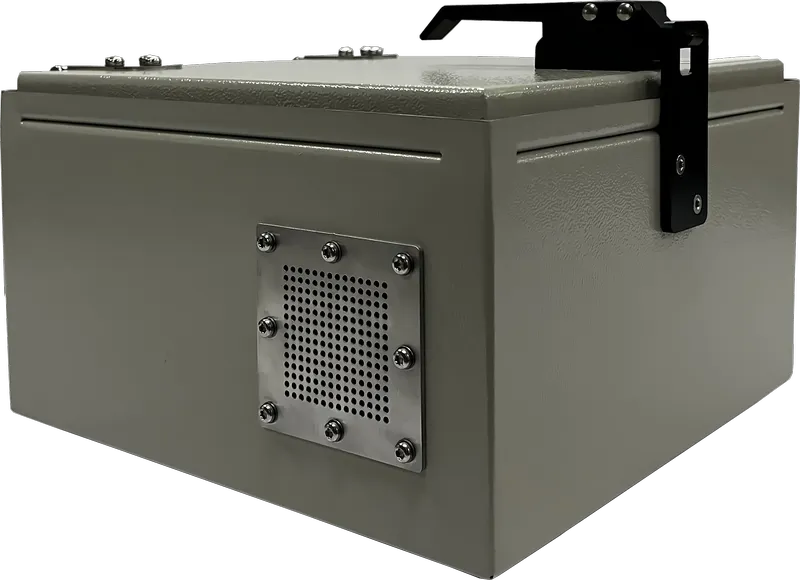 LBX0700 MANUAL TOP OPENING RF SHIELD BOX - LabiFix RF Shield Box, front view
