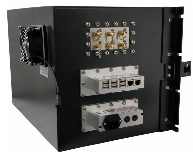 LBX1000 PORTABLE RF SHIELD BOX - LabiFix RF Shield Box, rear view