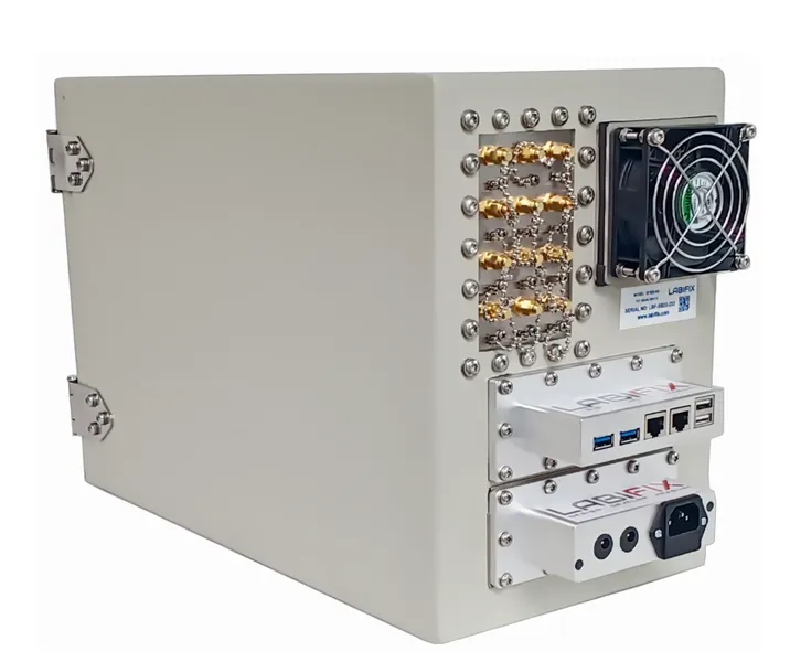 LBX1500 RF BLOCKING BOX - LabiFix RF Shield Box, rear view