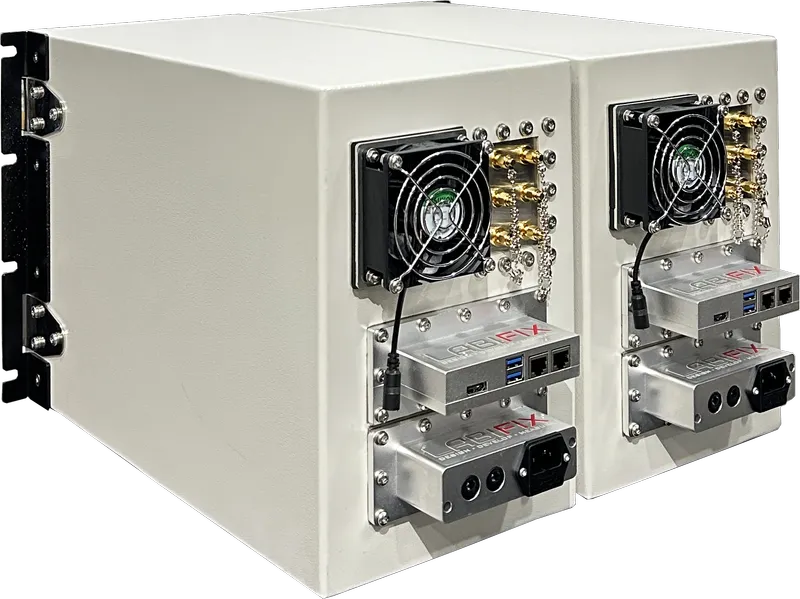 LBX1550 RF SHIELDED TEST BOX - LabiFix RF Shield Box, rear view