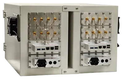 LBX1720 SMALL RF SHIELDED ENCLOSURE - LabiFix RF Shield Box, rear view