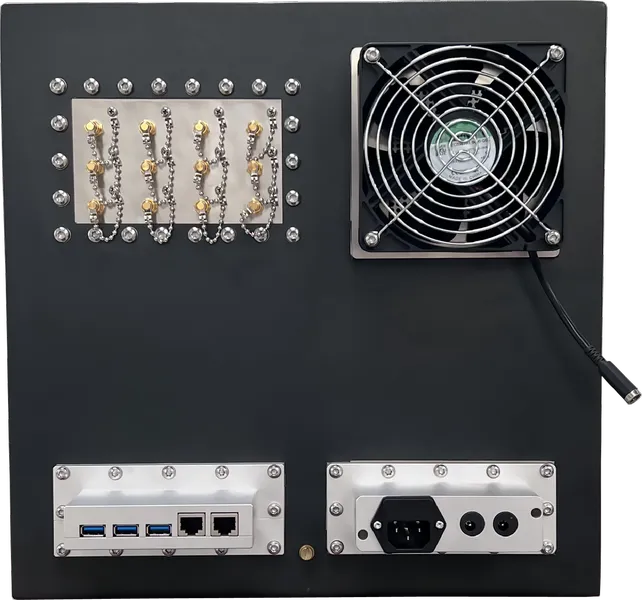 LBX1900 RF SHEILDED TEST ENCLOSURE - LabiFix RF Shield Box, rear view