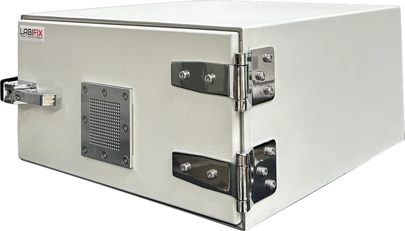 LBX2012 ELECTROMAGNETIC SHIELDING BOX - LabiFix RF Shield Box, front view