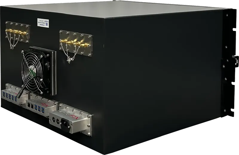 LBX2030 COMPACT RF CABINET - LabiFix RF Shield Box, rear view