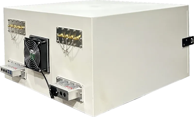 LBX2244 TABLETOP RF SHIELDED BOX - LabiFix RF Shield Box, rear view