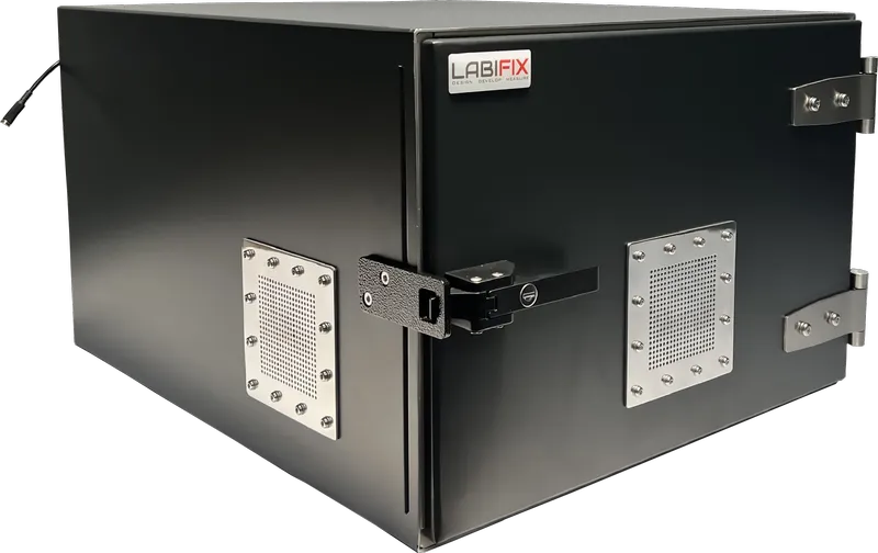 LBX2700 RF SHEILDED TEST ENCLOSURE - LabiFix RF Shield Box, front view
