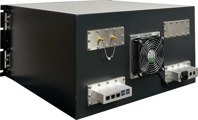 LBX2750 WIRELESS TEST CHAMBER - LabiFix RF Shield Box, rear view