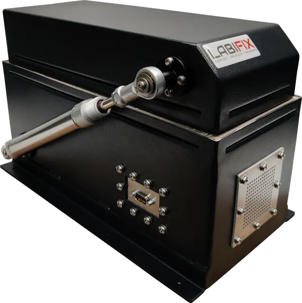 LBX3012 PNEUMATIC RF SHIELDING BOX - LabiFix RF Shield Box, front view
