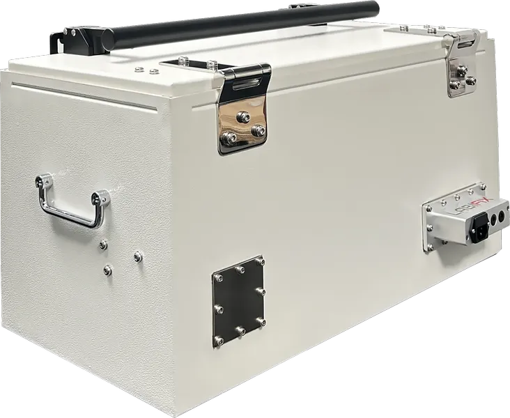 LBX3020 TOP OPENING RF SHIELD ENCLOSURE - LabiFix RF Shield Box, rear view