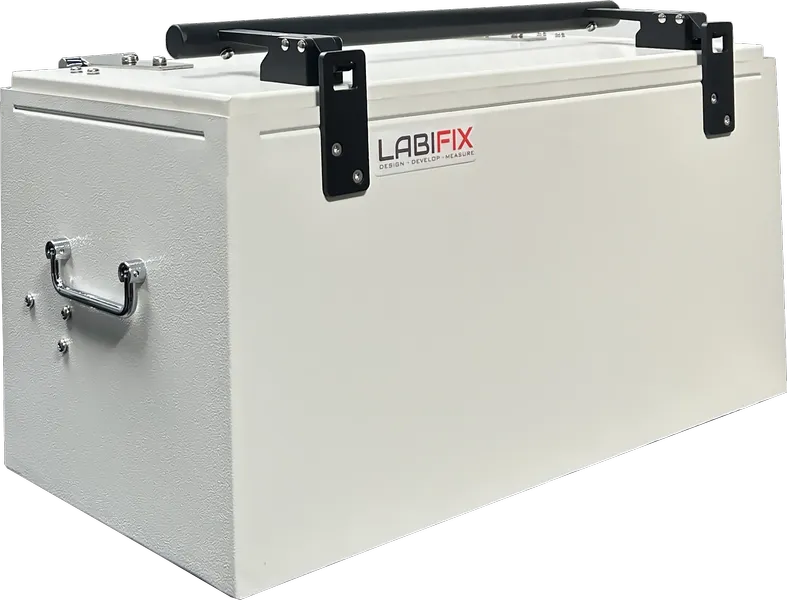 LBX3020 TOP OPENING RF SHIELD ENCLOSURE - LabiFix RF Shield Box, front view