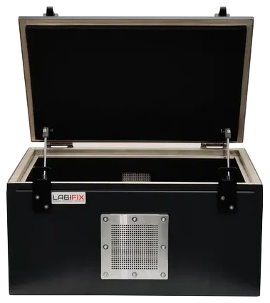 LBX3150 TOP OPENING RF TESTING BOX - LabiFix RF Shield Box, rear view