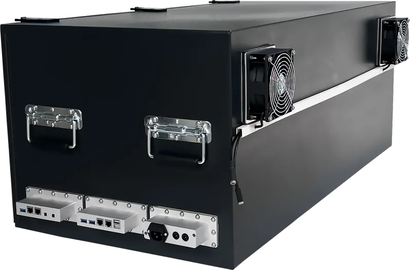 LBX3700 Down Opening RF Shielding Enclosure LabiFix RF Shield Box - Vista 4 de 8