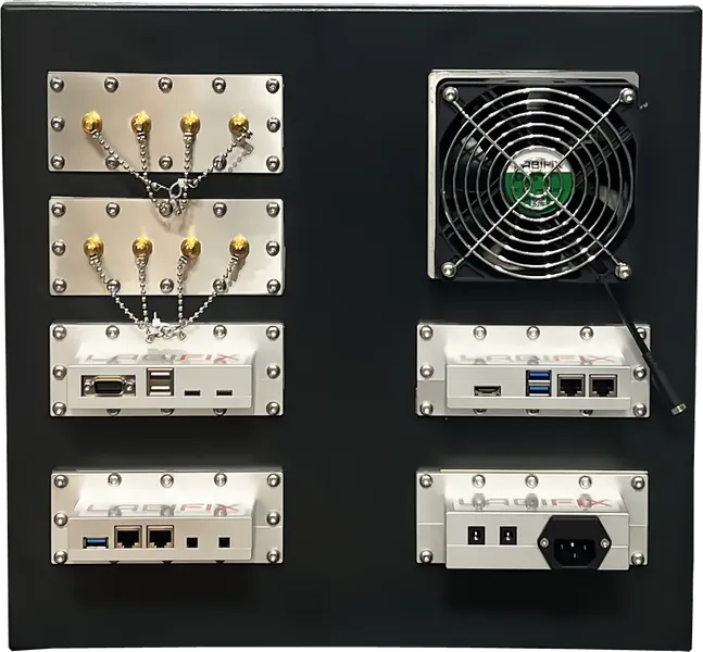 LBX4002 RF SHEILDED TEST ENCLOSURE - LabiFix RF Shield Box, rear view