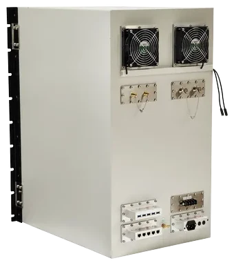 LBX4016 RACK MOUNTABLE RF SHIELDING BOXES - LabiFix RF Shield Box, rear view
