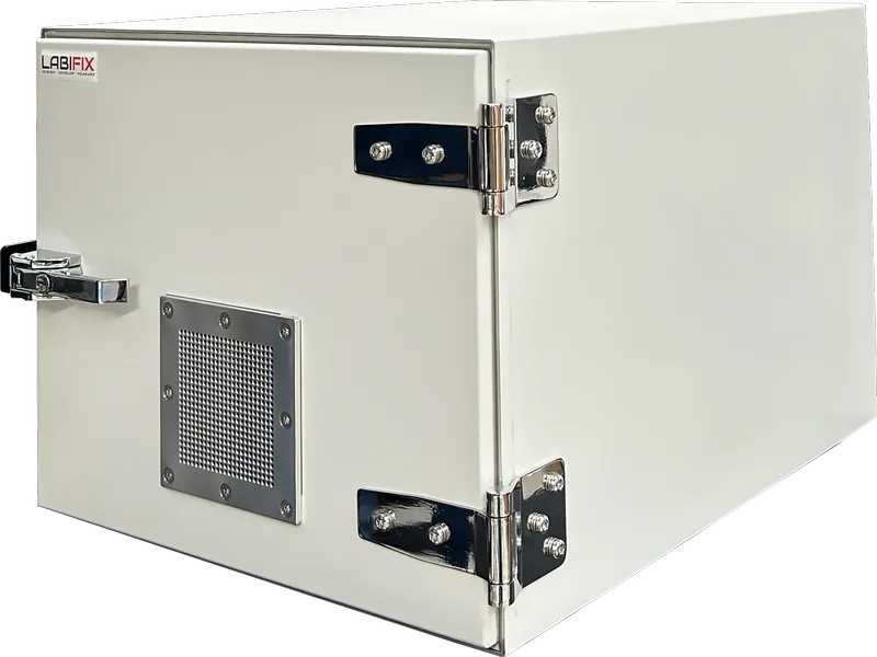 LBX4024 DESKTOP WIFI CHAMBER - LabiFix RF Shield Box, front view