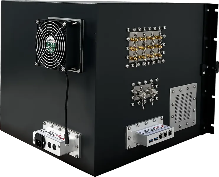 LBX4030 WIFI BLUETOOTH TESTING RF SHIELD BOX - LabiFix RF Shield Box, rear view