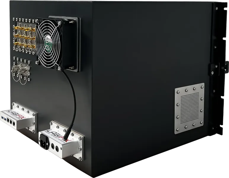 LBX4070 RF SHEILDED TEST ENCLOSURE​ - LabiFix RF Shield Box, rear view