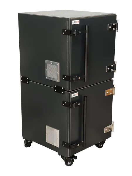 LBX4075 ELECTRONIC CONTROL UNIT ISOLATION TO ENSURE CRITICAL VEHICLE SAFETY SYSTEMS - LabiFix RF Shield Box, front view