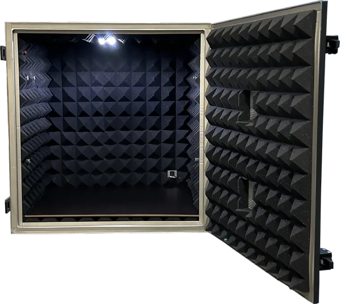 LBX4250 RF SHEILDED TEST ENCLOSURE - LabiFix RF Shield Box, rear view
