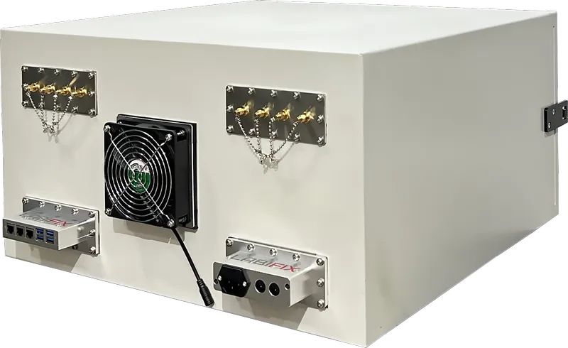 LBX4300 RF SHEILDED TEST ENCLOSURE - LabiFix RF Shield Box, rear view