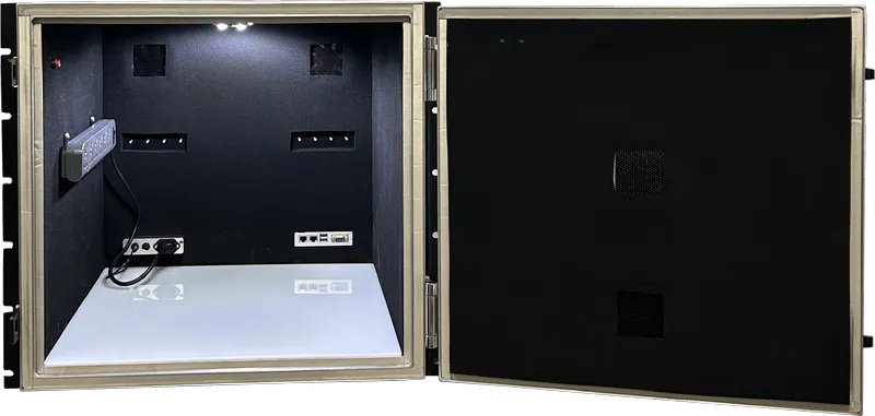 LBX4550 Bluetooth device Testing chamber LabiFix RF Shield Box - Vista 2 di 6
