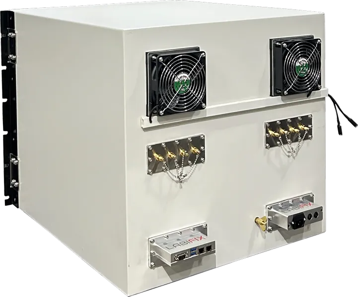 LBX4550 BLUETOOTH DEVICE TESTING CHAMBER - LabiFix RF Shield Box, rear view
