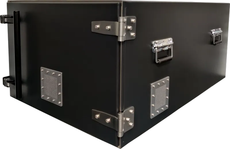 LBX4750 WIRELESS DEVICE TEST RF SHIELDED TEST ENCLOSURE - LabiFix RF Shield Box, front view