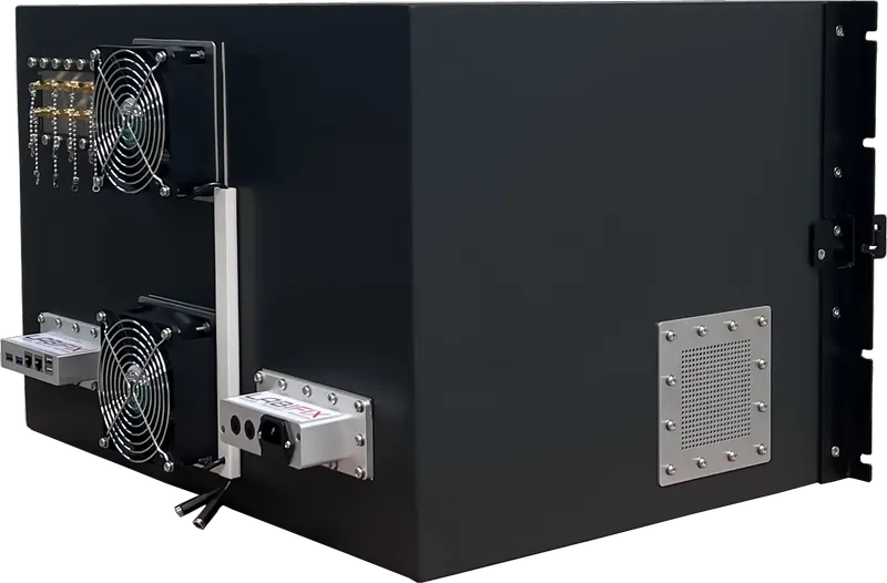 LBX4800 RF SHEILDED TEST ENCLOSURE - LabiFix RF Shield Box, rear view
