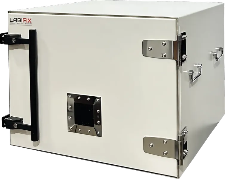 LBX5010 DEVICE TESTING RF ENCLOSURE - LabiFix RF Shield Box, front view