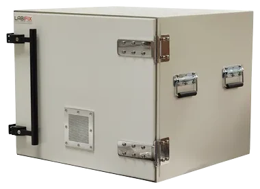 LBX5015 LAB BENCH RF TEST ENCLOSURE - LabiFix RF Shield Box, front view
