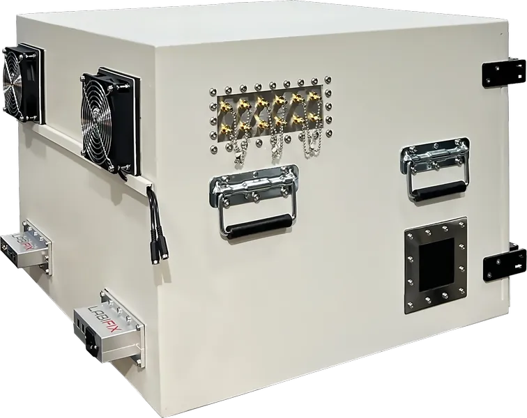 LBX5040 DEVICE TESTING RF ENCLOSURE - LabiFix RF Shield Box, rear view