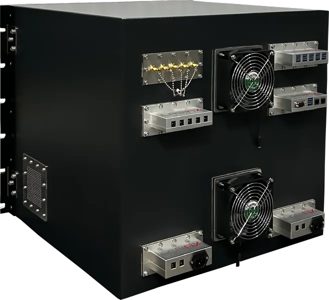 LBX5200 RF SHIELDED TEST ENCLOSURE - LabiFix RF Shield Box, rear view