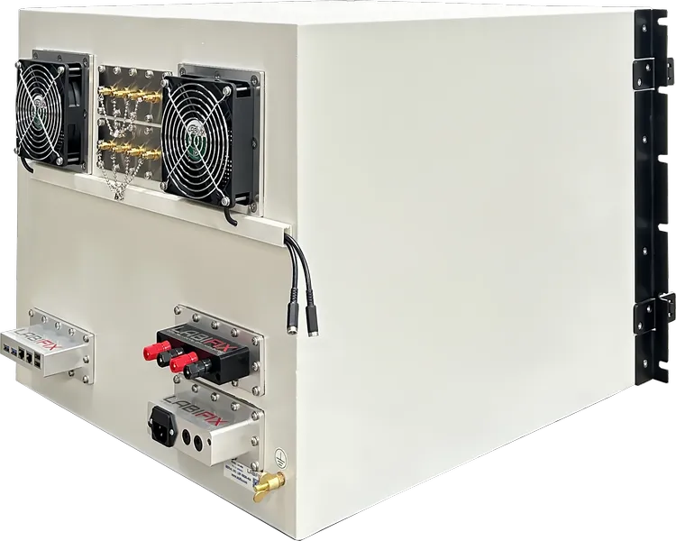 LBX5250 5G MMWAVE TEST ENCLOSURE - LabiFix RF Shield Box, rear view
