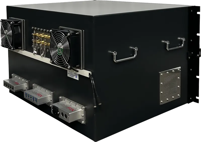 LBX5350 RF SHIELDED TEST ENCLOSURE - LabiFix RF Shield Box, rear view