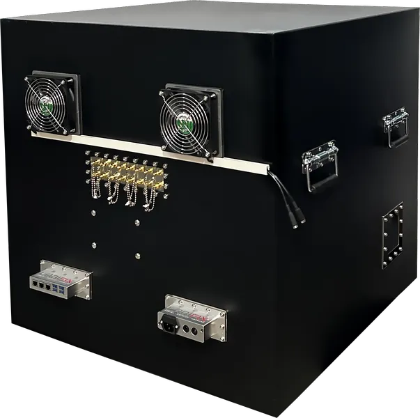 LBX5650 RF SHEILDED TEST ENCLOSURE - LabiFix RF Shield Box, rear view