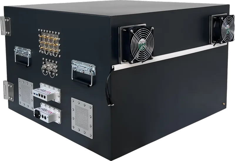 LBX5750 RF SHEILDED TEST ENCLOSURE - LabiFix RF Shield Box, rear view