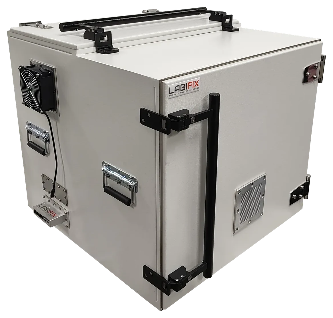 LBX5840 RF TEST CHAMBER - LabiFix RF Shield Box, front view