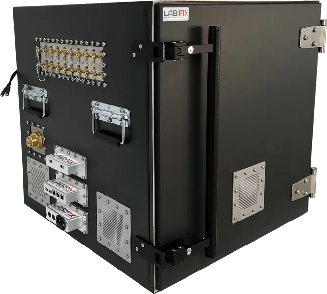 LBX6000 RF SHEILDED TEST ENCLOSURE - LabiFix RF Shield Box, front view