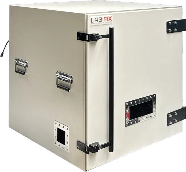 LBX6005 PARALLEL TESTING RF BOXES - LabiFix RF Shield Box, front view