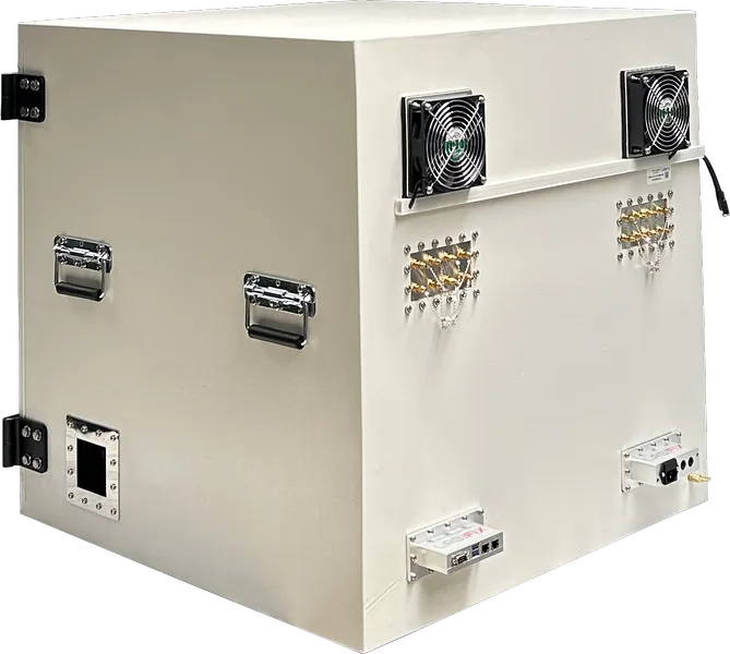 LBX6005 PARALLEL TESTING RF BOXES - LabiFix RF Shield Box, rear view