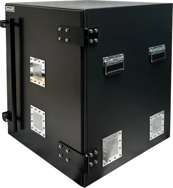 LBX6020 RF SHIELDED TEST ENCLOSURE - LabiFix RF Shield Box, rear view