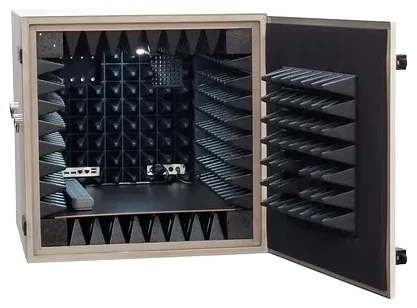 LBX6044 RF TEST CHAMBER - LabiFix RF Shield Box, rear view