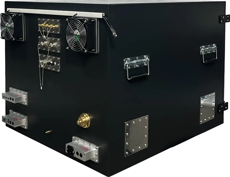 LBX6050 Wi-Fi 6, 6E, and Wi-Fi 7 throughput Testing Enclosure LabiFix RF Shield Box - Vista 3 de 8