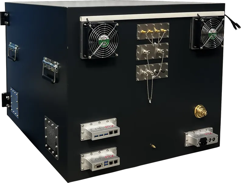 LBX6050 Wi-Fi 6, 6E, and Wi-Fi 7 throughput Testing Enclosure LabiFix RF Shield Box - Vista 5 de 8